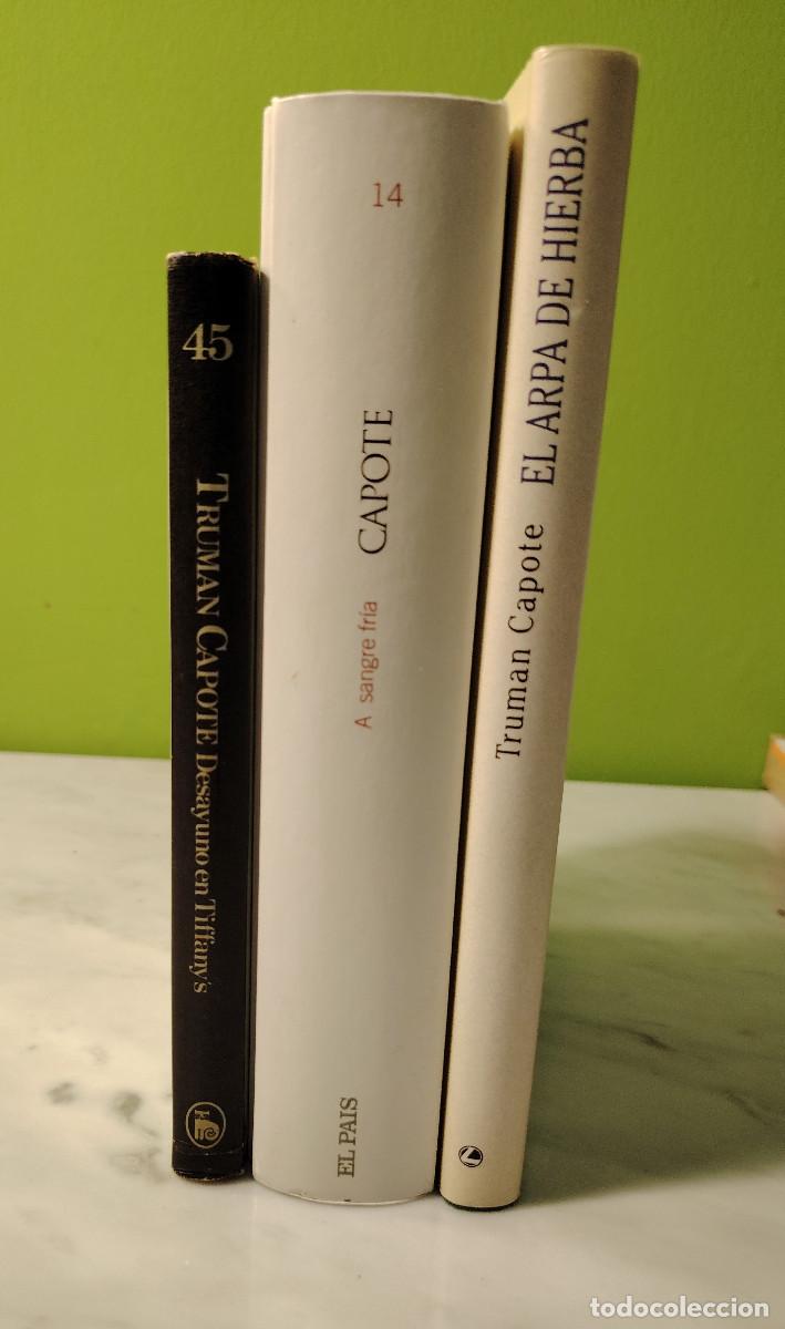 Libros de segunda mano: Lote de 3 novelas de Truman Capote