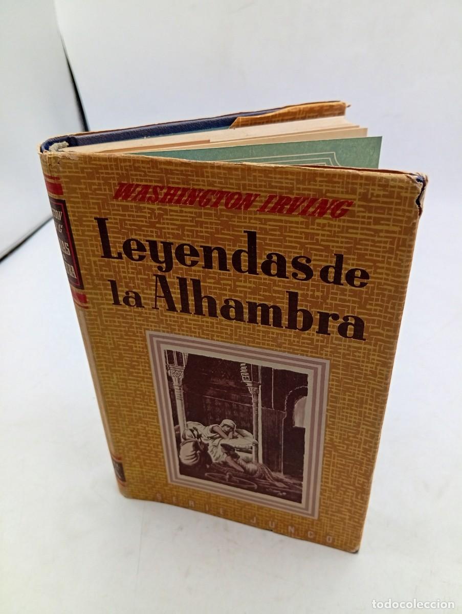 Libros de segunda mano: LEYENDAS DE LA ALHAMBRA. WASHINGTON IRVING. 1950. PAGS : 283.