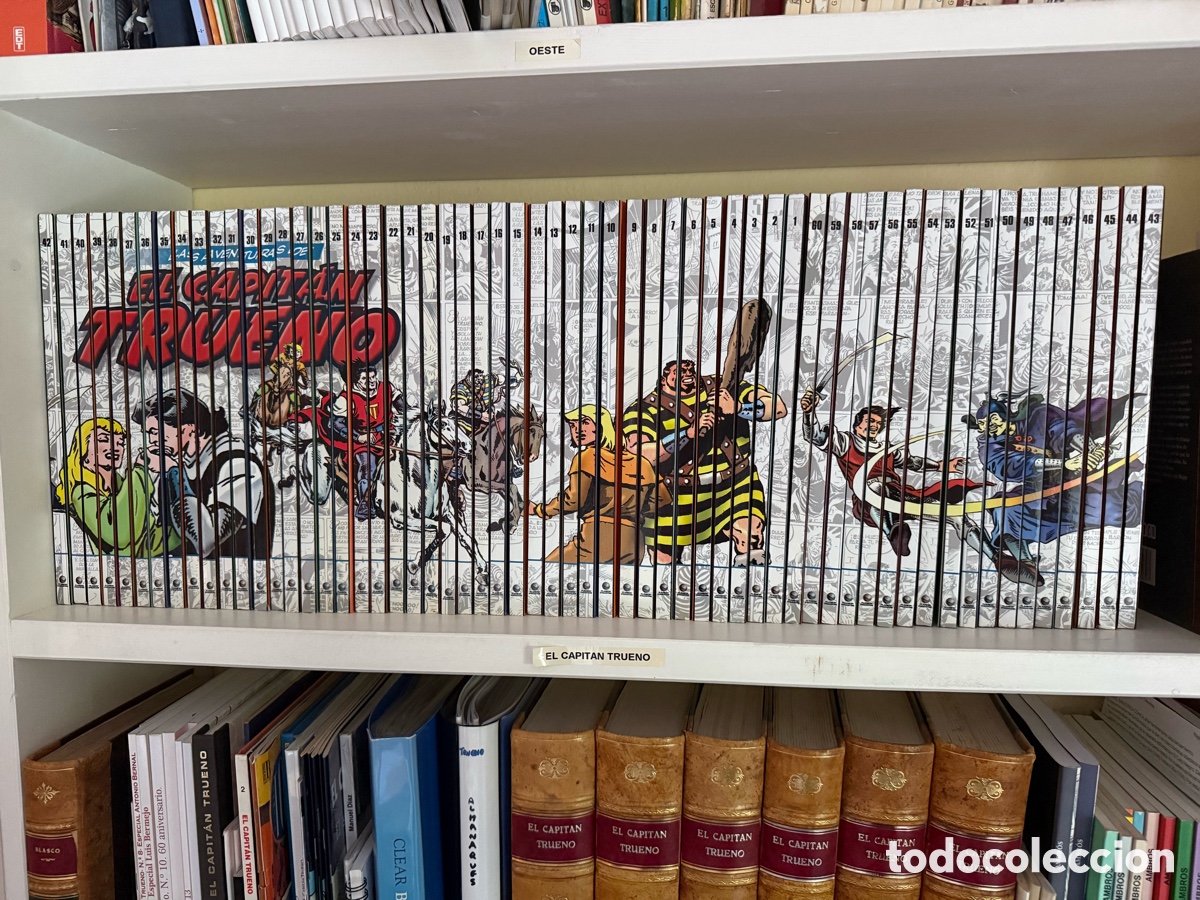Libros de segunda mano: Colecci&oacute;n completa de EL CAPITAN TRUENO en 60 tomos de Planeta DeAgostini / Ediciones B.