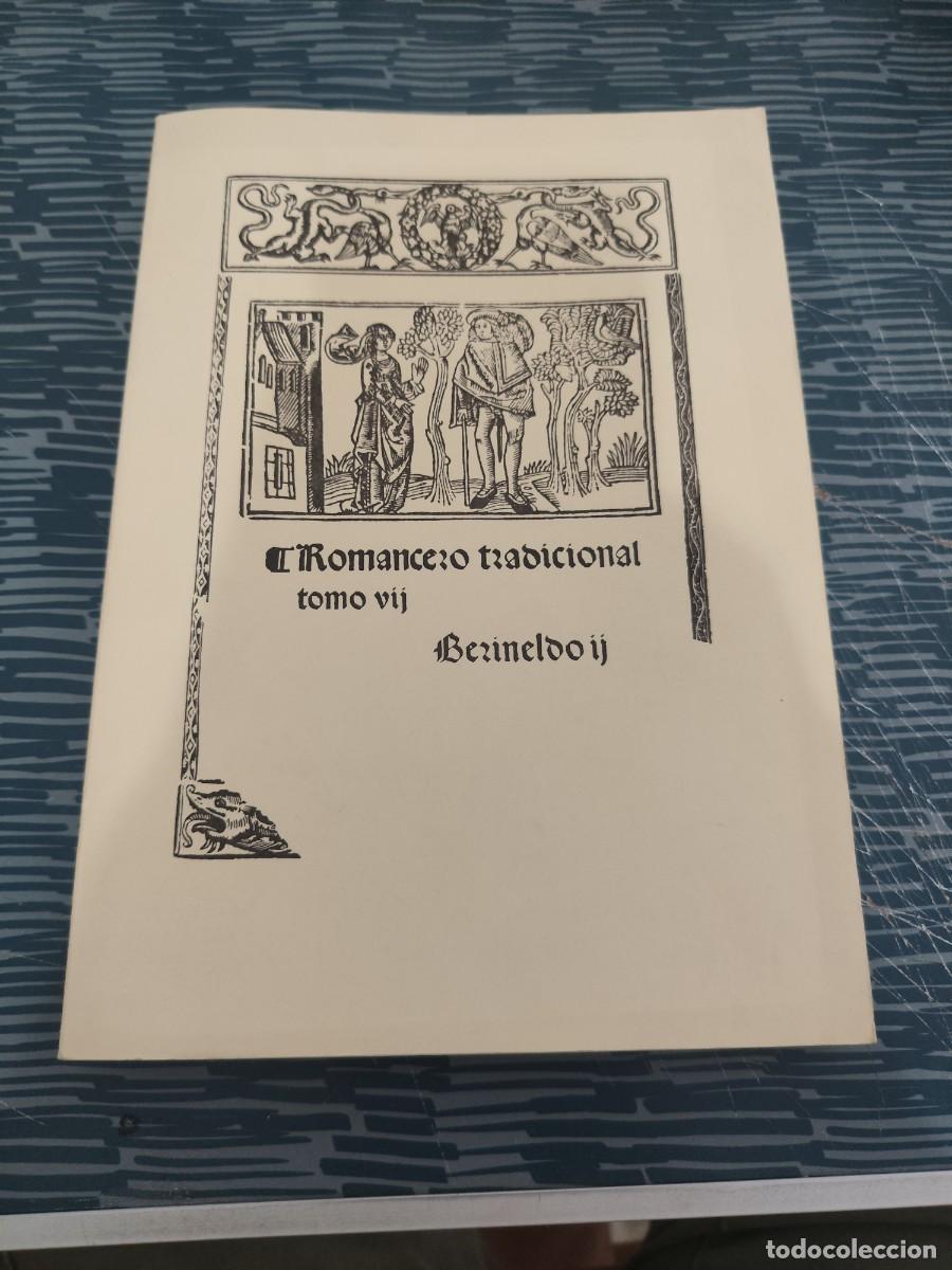 Libros de segunda mano: GERINELDO EL PAJE Y LA INFANTA II, ROMANCERO TRADICIONAL, GREDOS EDITORIAL,1975,264 P&Aacute;G.