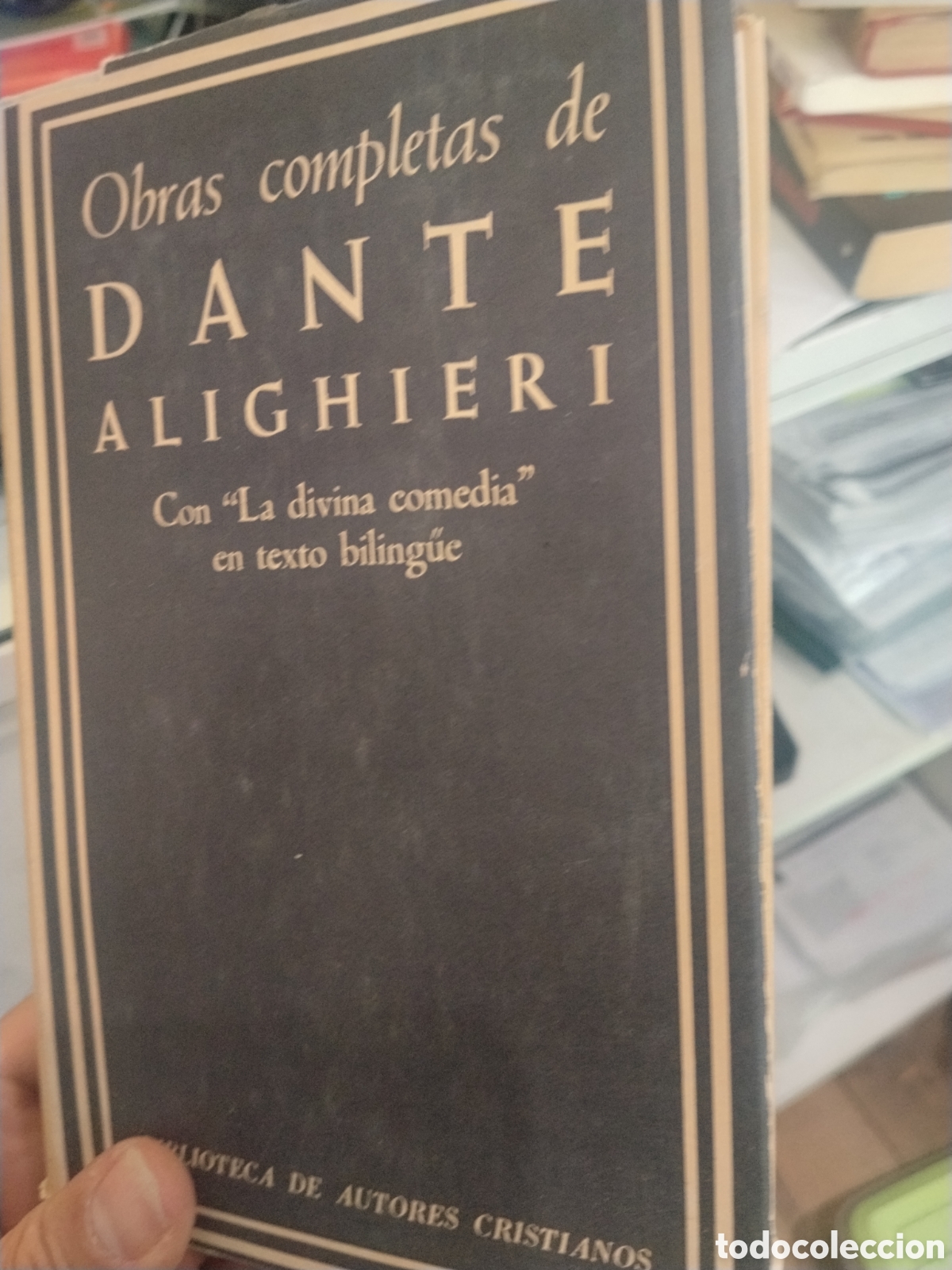 Libri di seconda mano: Obras completas Dante Alighieri. Divina comedia en texto bilingue
