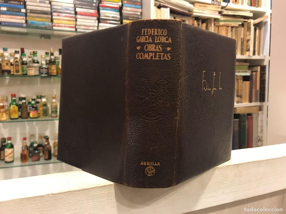 Libros de segunda mano: FEDERICO GARC&Iacute;A LORCA. OBRAS COMPLETAS. ED. AGUILAR, 1955