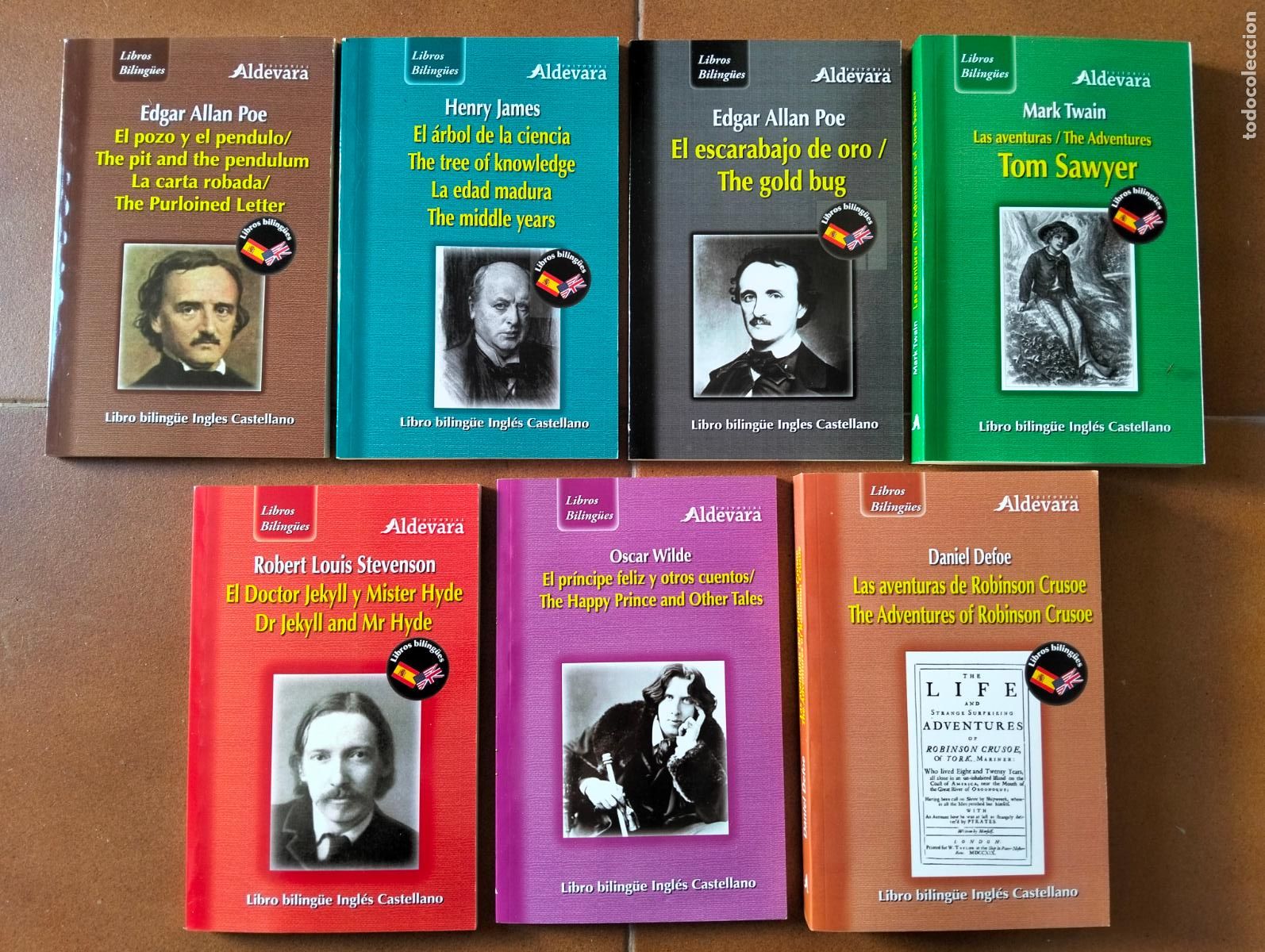 Libros de segunda mano: Literatura Biling&uuml;e, Lote de libros en excelente estado, ed. Aldevara, 2011 VISITA MI CATALOGO