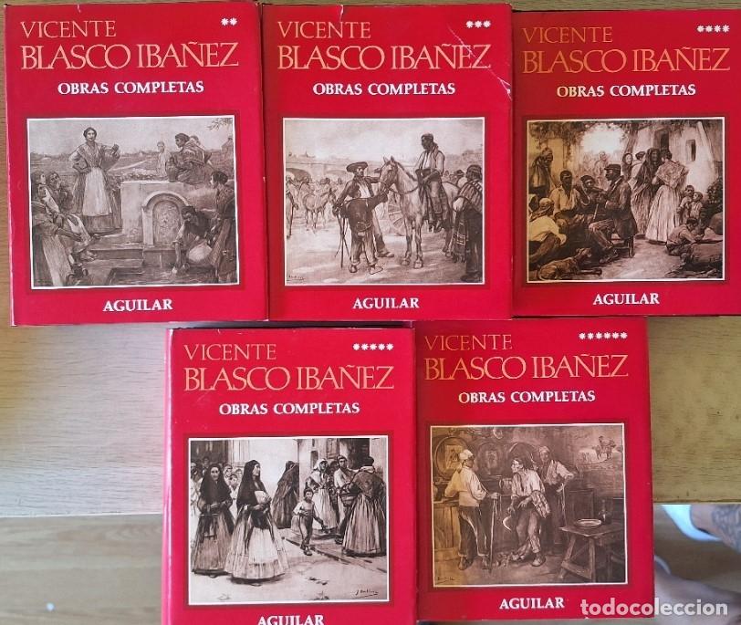 Libros de segunda mano: OBRAS COMPLETAS EN 6 TOMOS (FALTO TOMO 1). CON UNA NOTA BIOBIBLIOGRAFICA. - BLASCO IBA&Ntilde;EZ, Vicente.