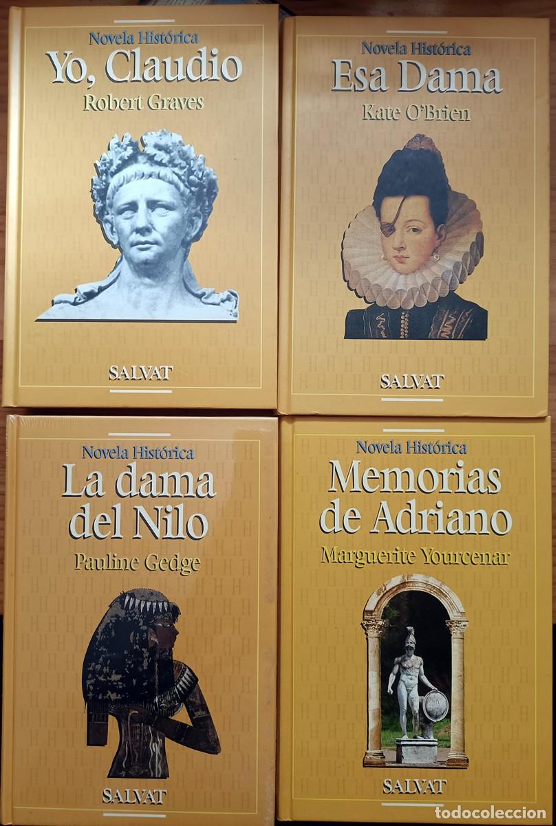 Libros de segunda mano: Lote de 4 novelas hist&oacute;ricas, Editorial Salvat