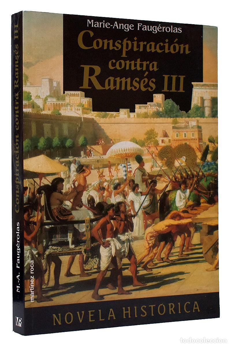 Libros de segunda mano: Conspiraci&oacute;n contra Rams&eacute;s III - Marie-Ange Faug&eacute;rolas