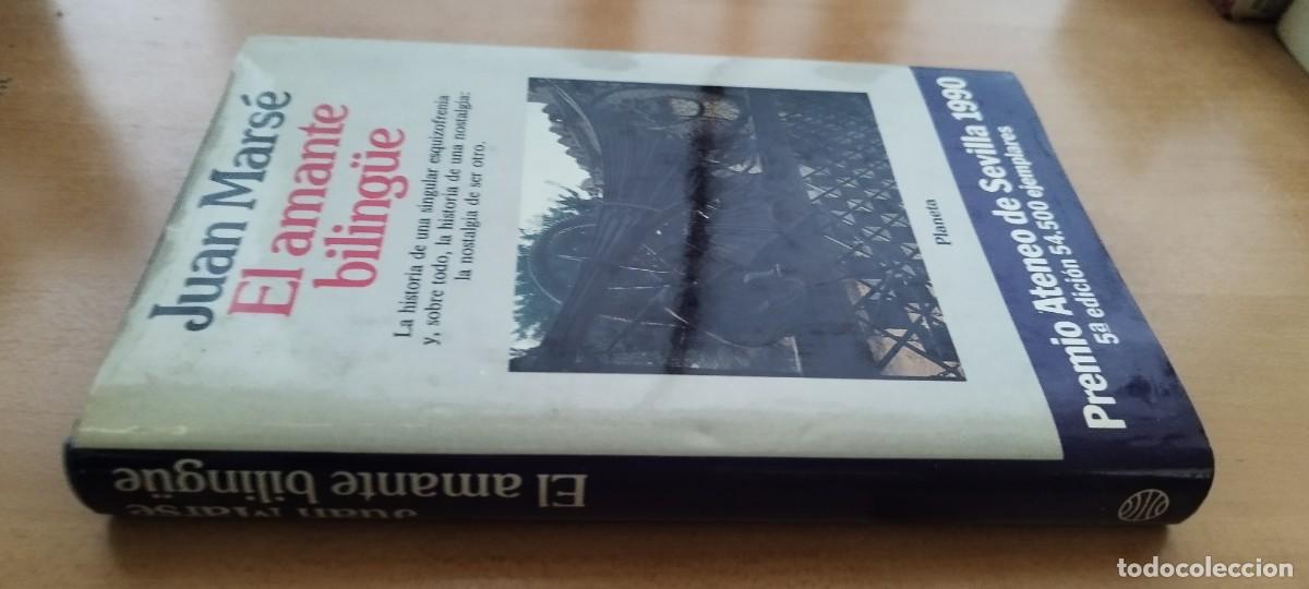 Libros de segunda mano: EL AMANTE BILING&Uuml;E / JUAN MARSE / CMA 19 / PLANETA