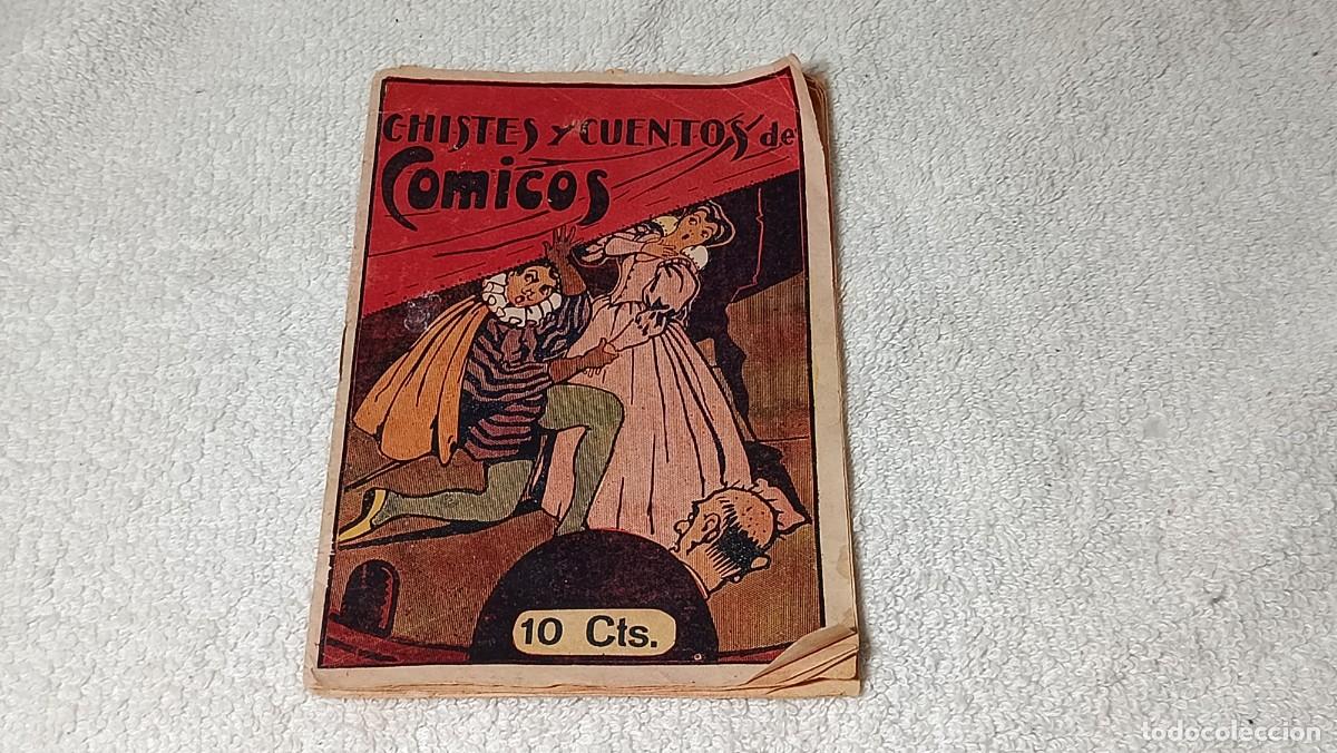 Libros de segunda mano: ANTIGUO LIBRO CHISTES Y CUENTOS DE COMICOS EDITORIAL EL GATO NEGRO BARCELONA BRUGUERA A&Ntilde;OS 20