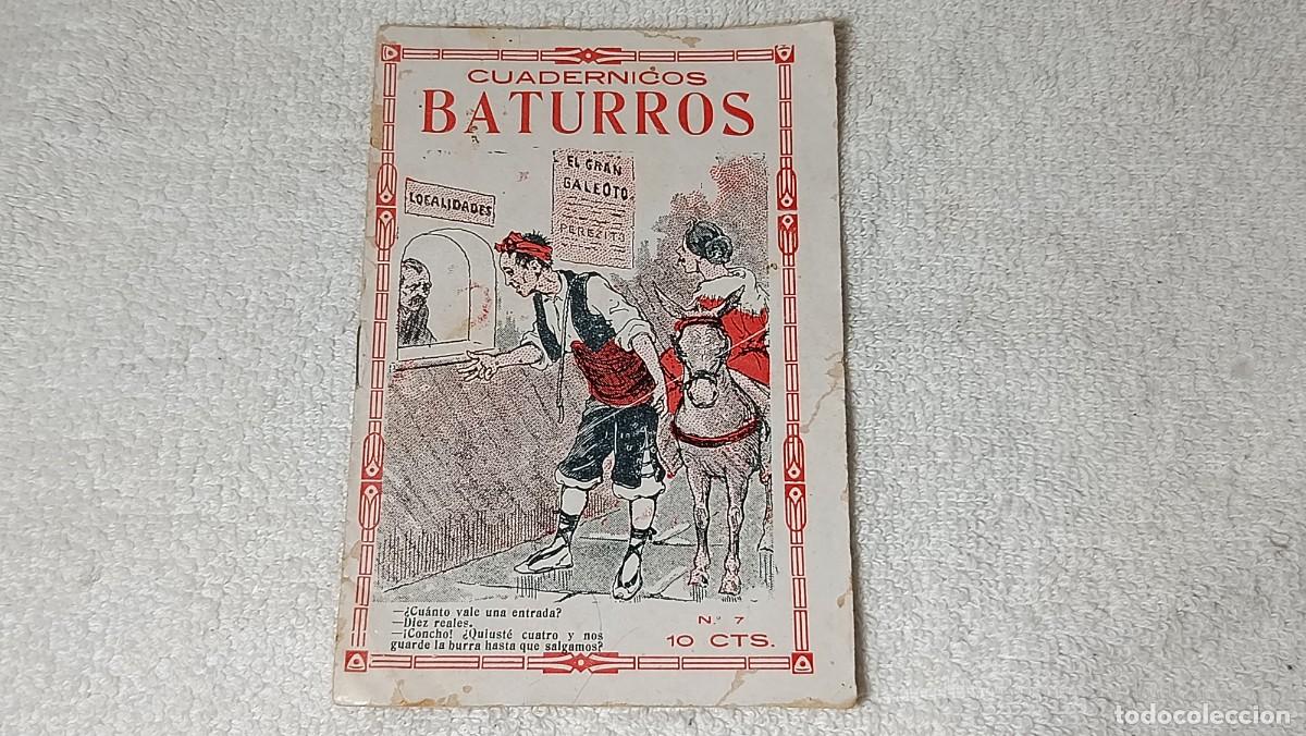 Libros de segunda mano: ANTIGUO LIBRO CUADERNICOS BATURROS EDITORIAL EL GATO NEGRO BARCELONA BRUGUERA A&Ntilde;OS 20