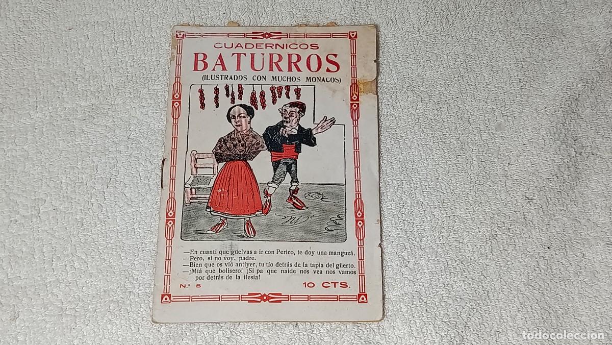 Libros de segunda mano: ANTIGUO LIBRO CUADERNICOS BATURROS EDITORIAL EL GATO NEGRO BARCELONA BRUGUERA A&Ntilde;OS 20