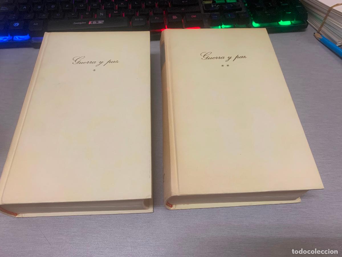 Libros de segunda mano: GUERRA Y PAZ / LE&Oacute;N TOLSTOI / EN 2 TOMOS / C&Iacute;RCULO DE LECTORES