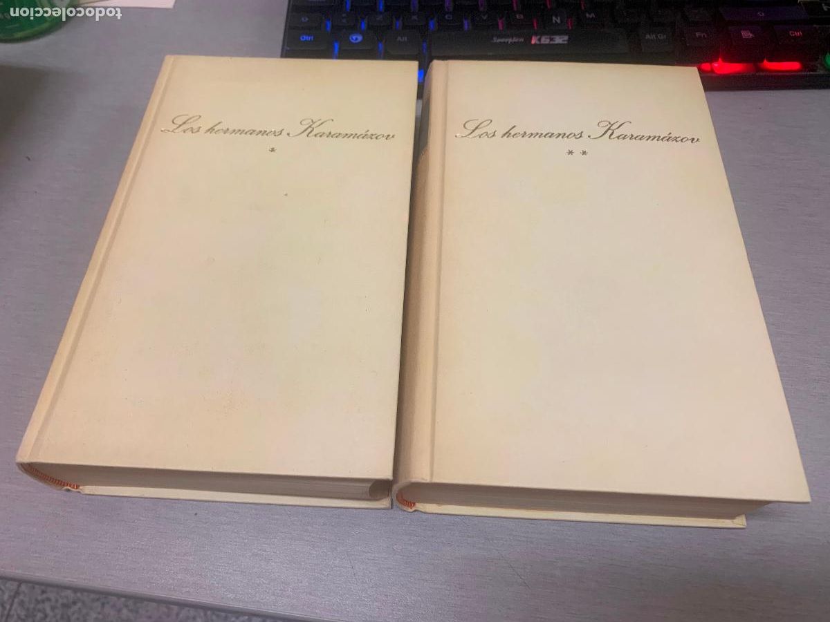 Libros de segunda mano: LOS HERMANOS KARAMAZOV / EN 2 LIBROS / FEDOR DOSTOIEVSKI / C&Iacute;RCULO DE LECTORES