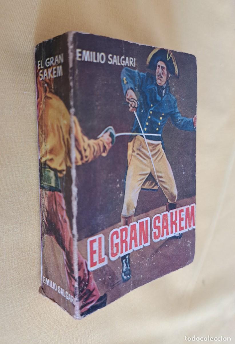 Libros de segunda mano: EMILIO SALGARI - EL GRAN SAKEM - EDICIONES G.P. - Foto 4