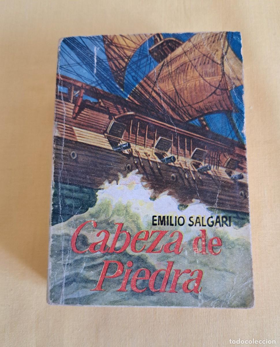 Libros de segunda mano: EMILIO SALGARI - CABEZA DE PIEDRA - EDICIONES G.P.