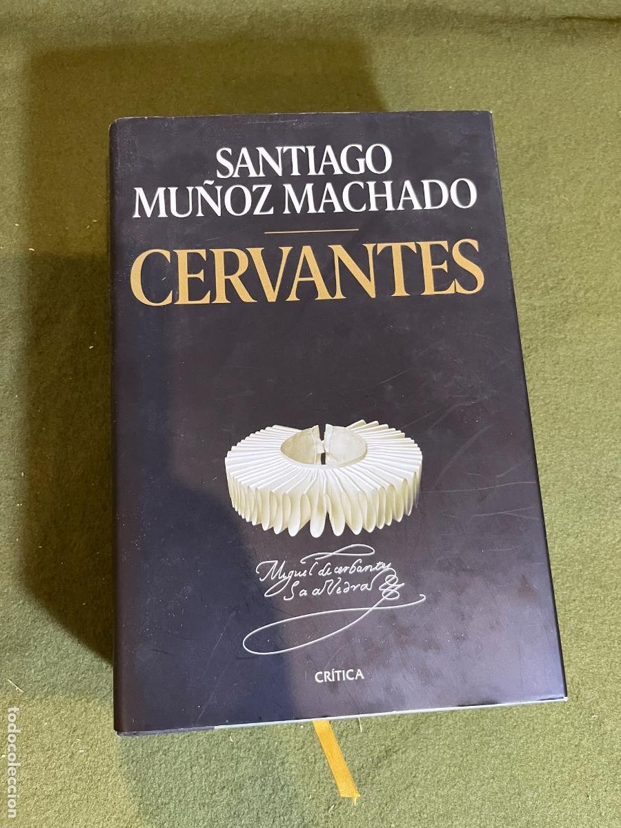 Libri di seconda mano: Libro Cervantes Santiago Mu&ntilde;oz Machado Editorial Cr&iacute;tica Primera Edici&oacute;n 2022 Tapa dura con sobrecub
