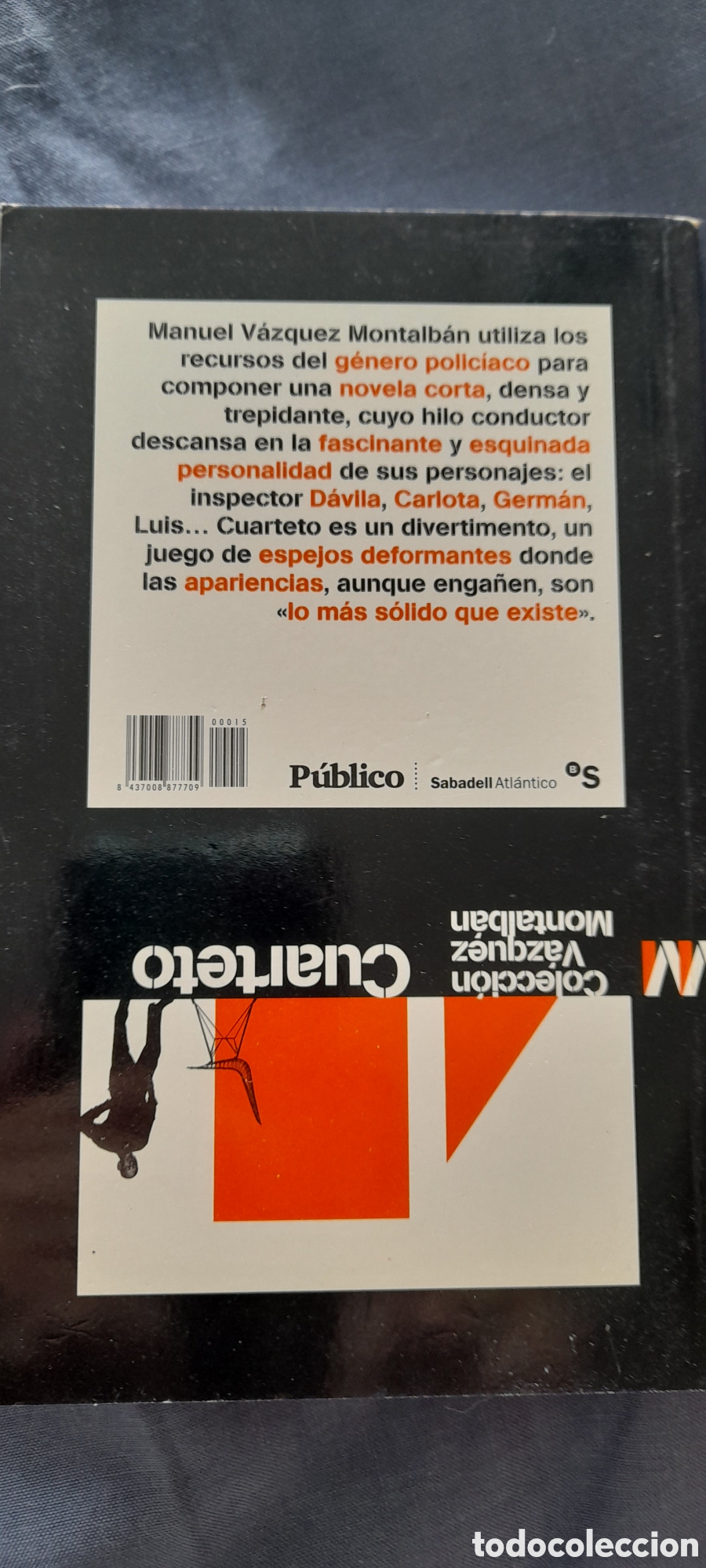 Libros de segunda mano: Cuarteto. V&aacute;zquez Montalb&aacute;n - Foto 2