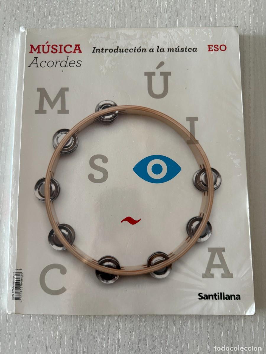 Libros de segunda mano: Libro M&uacute;sica Acordes 1 ESO Santillana - 978-84-680-4943-4
