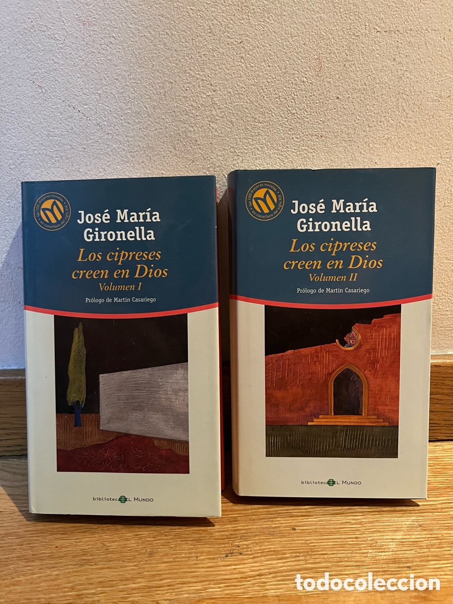 Libros de segunda mano: Jos&eacute; Mar&iacute;a Gironella Los cipreses creen en Dios Volumen I y II