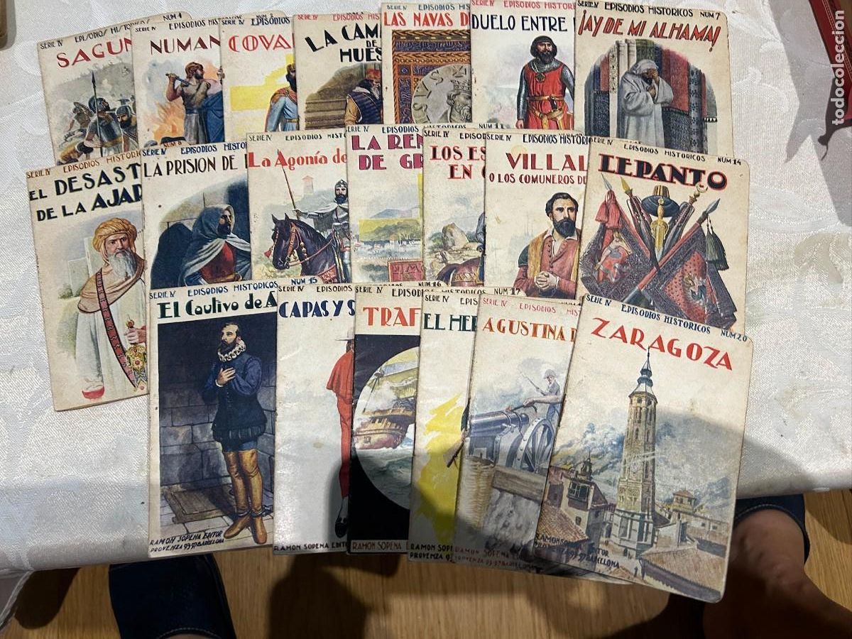 Libros de segunda mano: episodios historicos coleccion completa 20 ejemplares muy buen estado