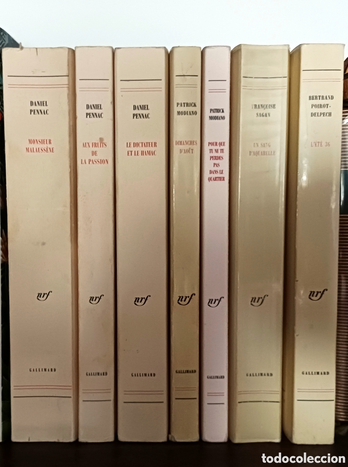 Libros de segunda mano: Collection Blanche. Lote de 7 libros
