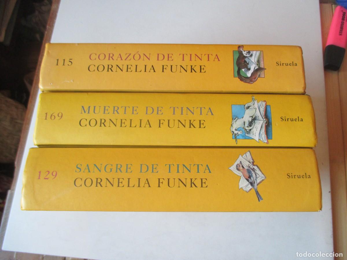 Libros de segunda mano: CORNELIA FUNKE Coraz&oacute;n de tinta, Muerte de tinta , Sangre de tinta W41952