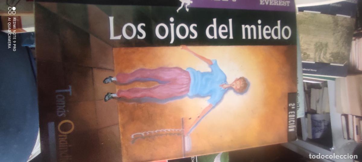 Libros de segunda mano: Los ojos del miedo. Tom&aacute;s Onaindia.