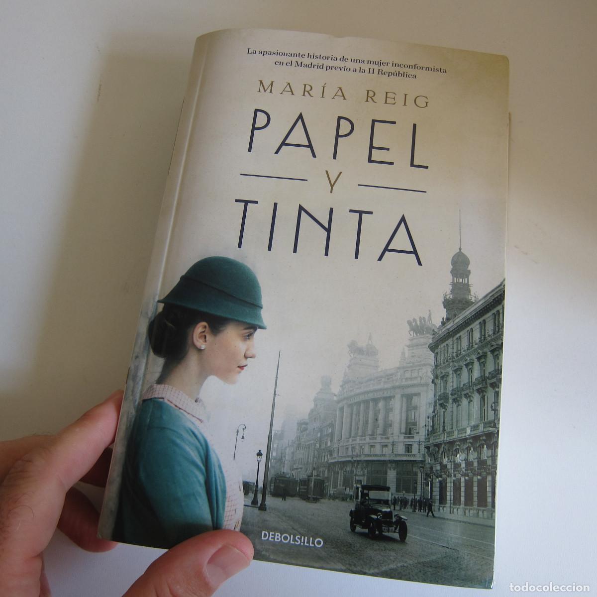 Libros de segunda mano: PAPEL Y TINTA - MAR&Iacute;A REIG (DEBOLSILLO) NOVELA
