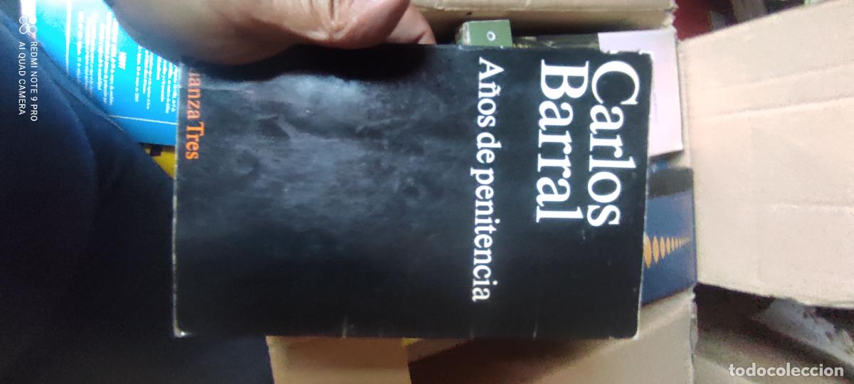 Libros de segunda mano: Carlos Barral. A&ntilde;os de penitencia. memorias. Ed. Alianza 1975