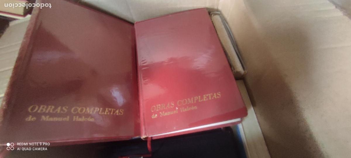Libros de segunda mano: Obras completas. Tomos I y II - Halcon, Manuel