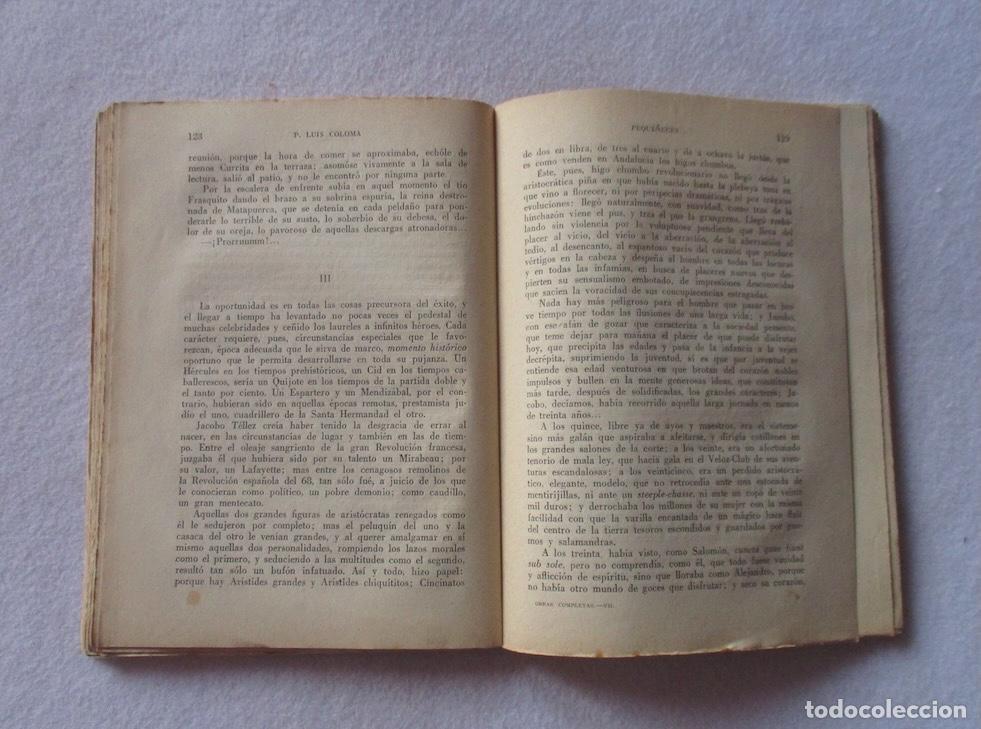 Libros de segunda mano: PEQUE&Ntilde;ECES - LUIS COLOMA- 2 TOMOS - Foto 4