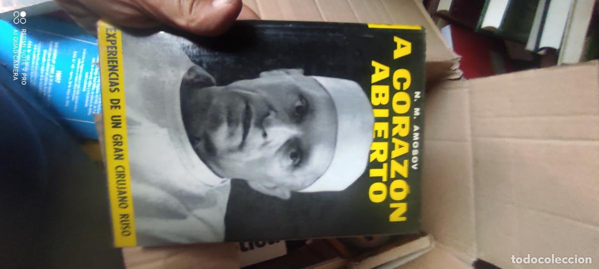 Libros de segunda mano: A CORAZ&Oacute;N ABIERTO. N. M. AMOSOV.