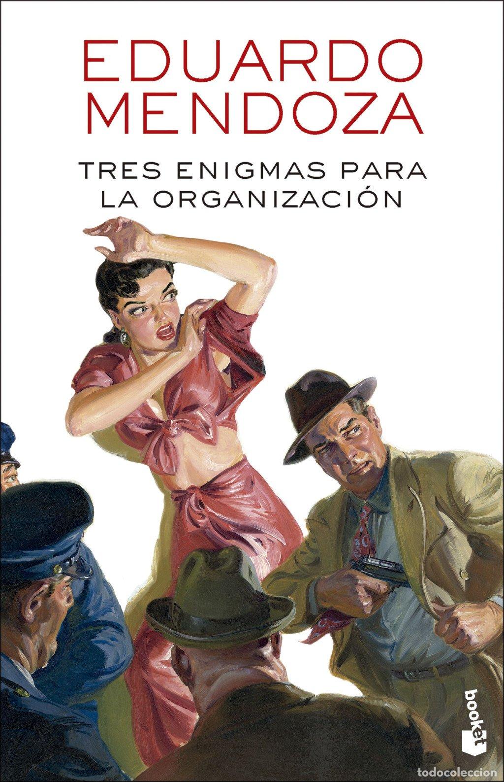 Libros de segunda mano: Tres Enigmas para la Organizaci&oacute;n - Eduardo Mendoza - Booket - Biblioteca, N&ordm; 14