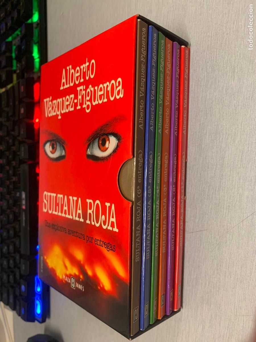 Libros de segunda mano: SULTANA ROJA, UNA EXPLOSIVA AVENTURA POR ENTREGAS / ALBERTO V&Aacute;ZQUEZ FIGUEROA / PLAZA & JAN&Eacute;S 1997