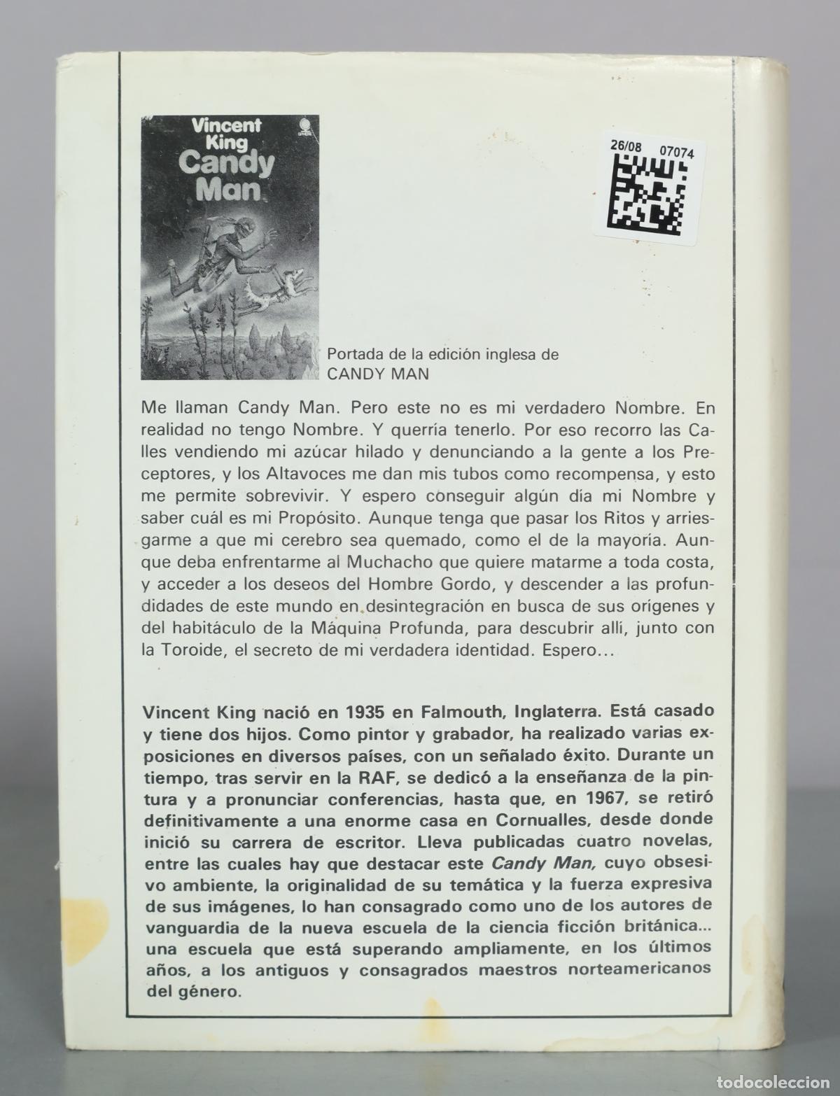 Libros de segunda mano: Candy Man - Vincent King - Acervo - Foto 2