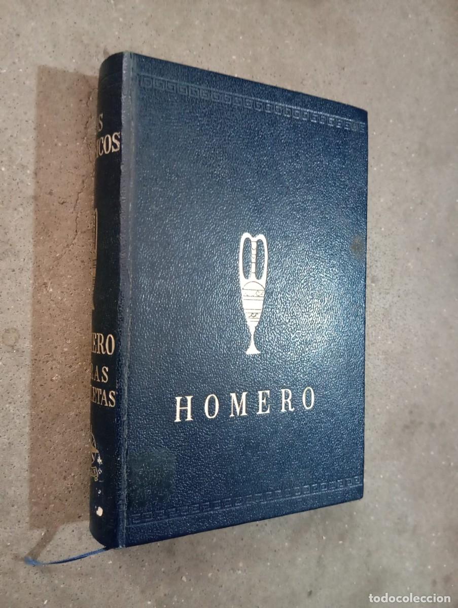Libri di seconda mano: HOMERO - OBRAS COMPLETAS -CL&Aacute;SICOS EDAF 1974