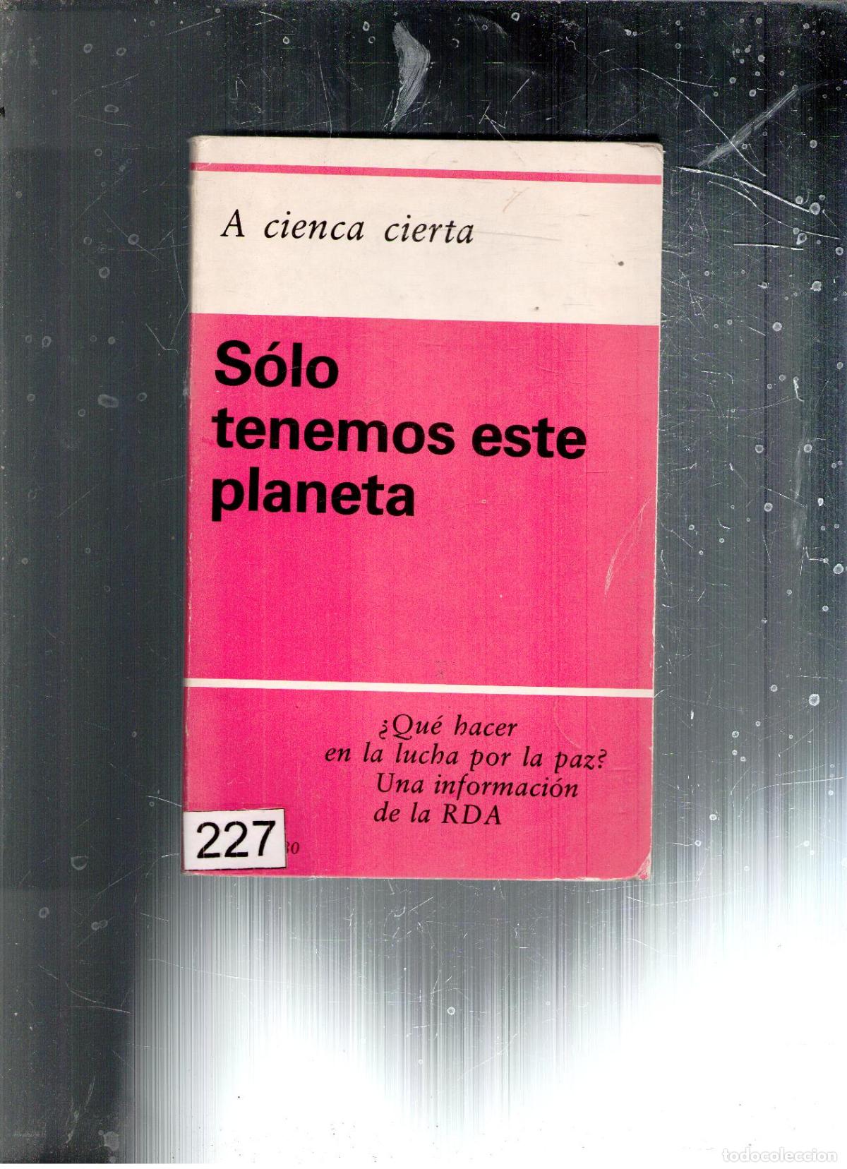 Libri di seconda mano: S&oacute;lo tenemos este planeta.