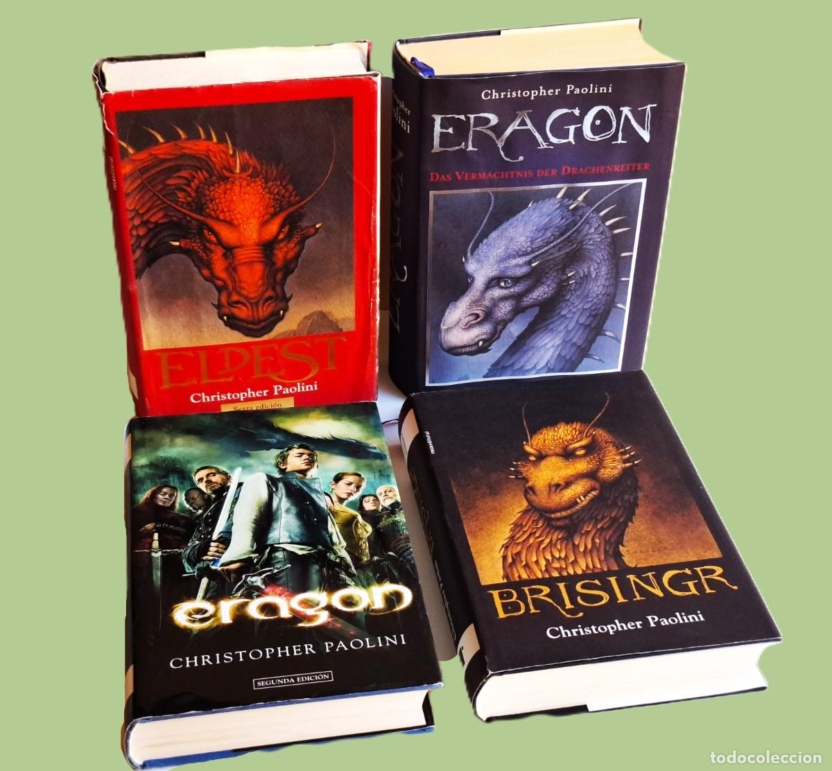 Libros de segunda mano: ERAGON - CHRISTOPHER PAOLINE - COLECCION 4 LIBROS - Foto 1