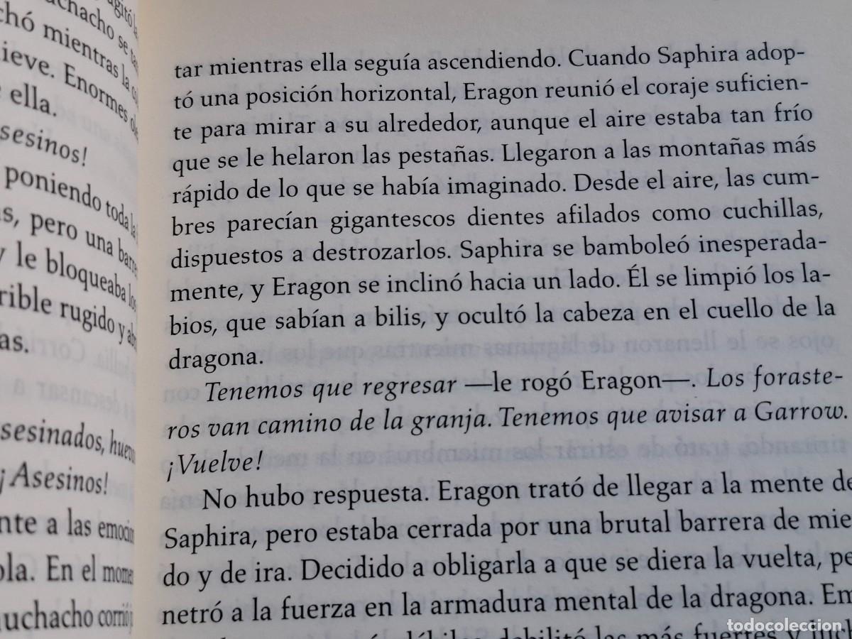 Libros de segunda mano: ERAGON - CHRISTOPHER PAOLINE - COLECCION 4 LIBROS - Foto 7