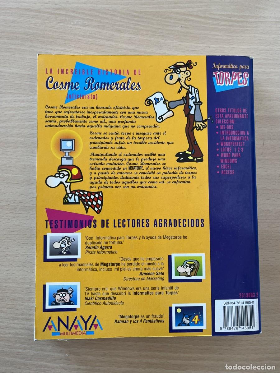 Libros de segunda mano: Libro Windows 3.1 Para Torpes Forges - Foto 2