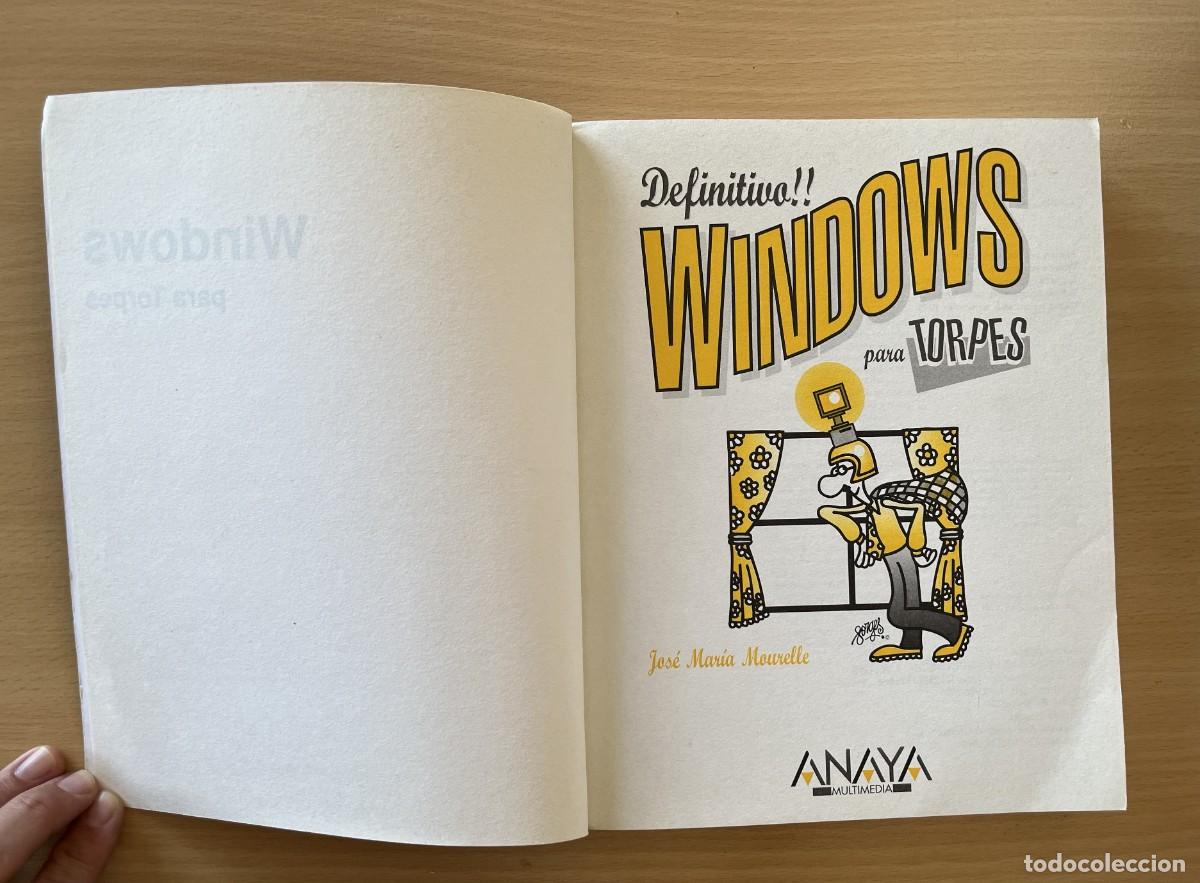 Libros de segunda mano: Libro Windows 3.1 Para Torpes Forges - Foto 3