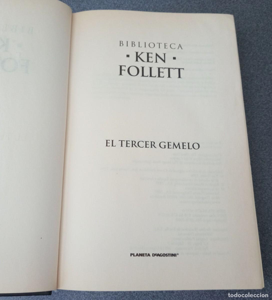 Libros de segunda mano: El Tercer Gemelo Ken Follet - Foto 3