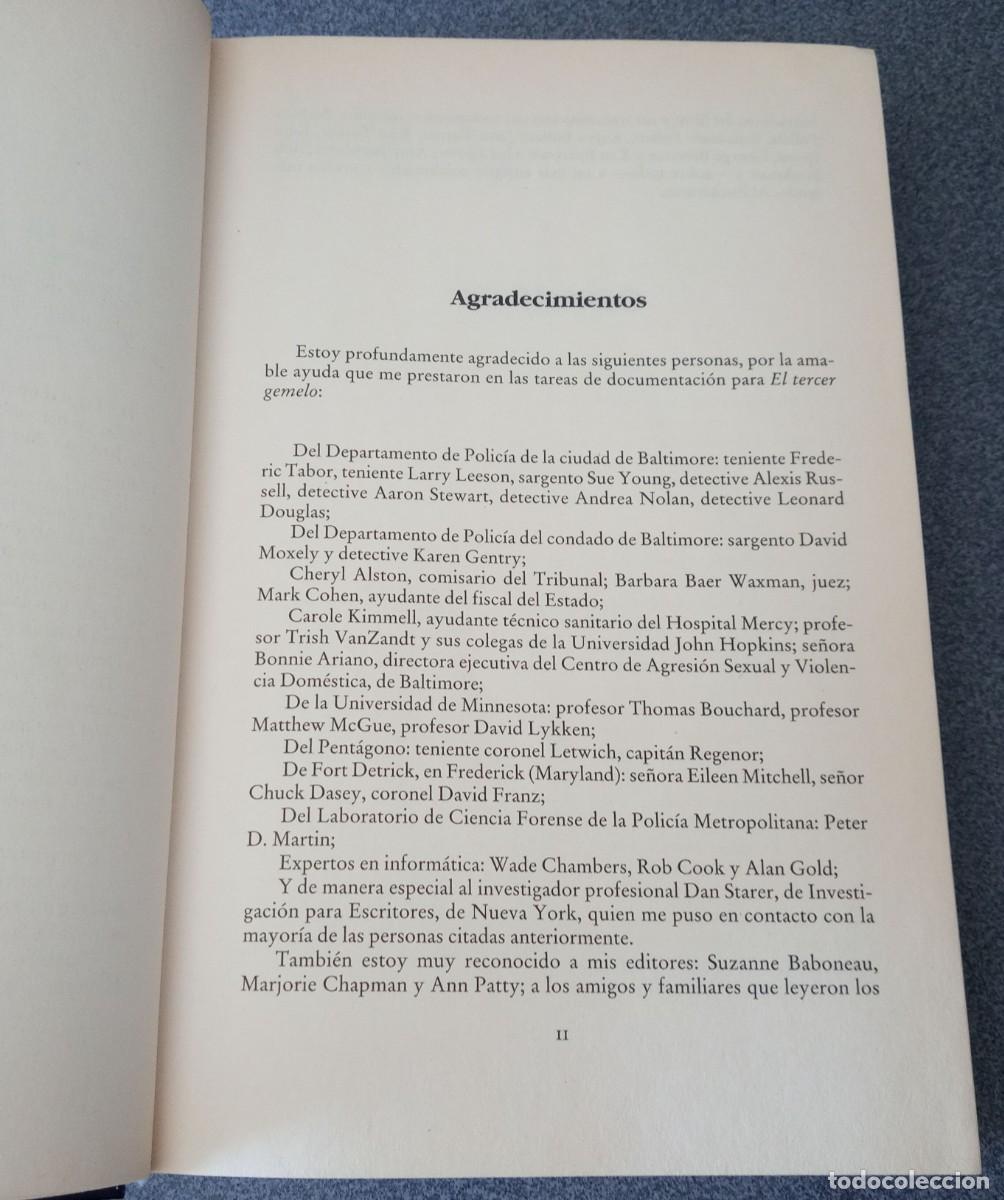 Libros de segunda mano: El Tercer Gemelo Ken Follet - Foto 5
