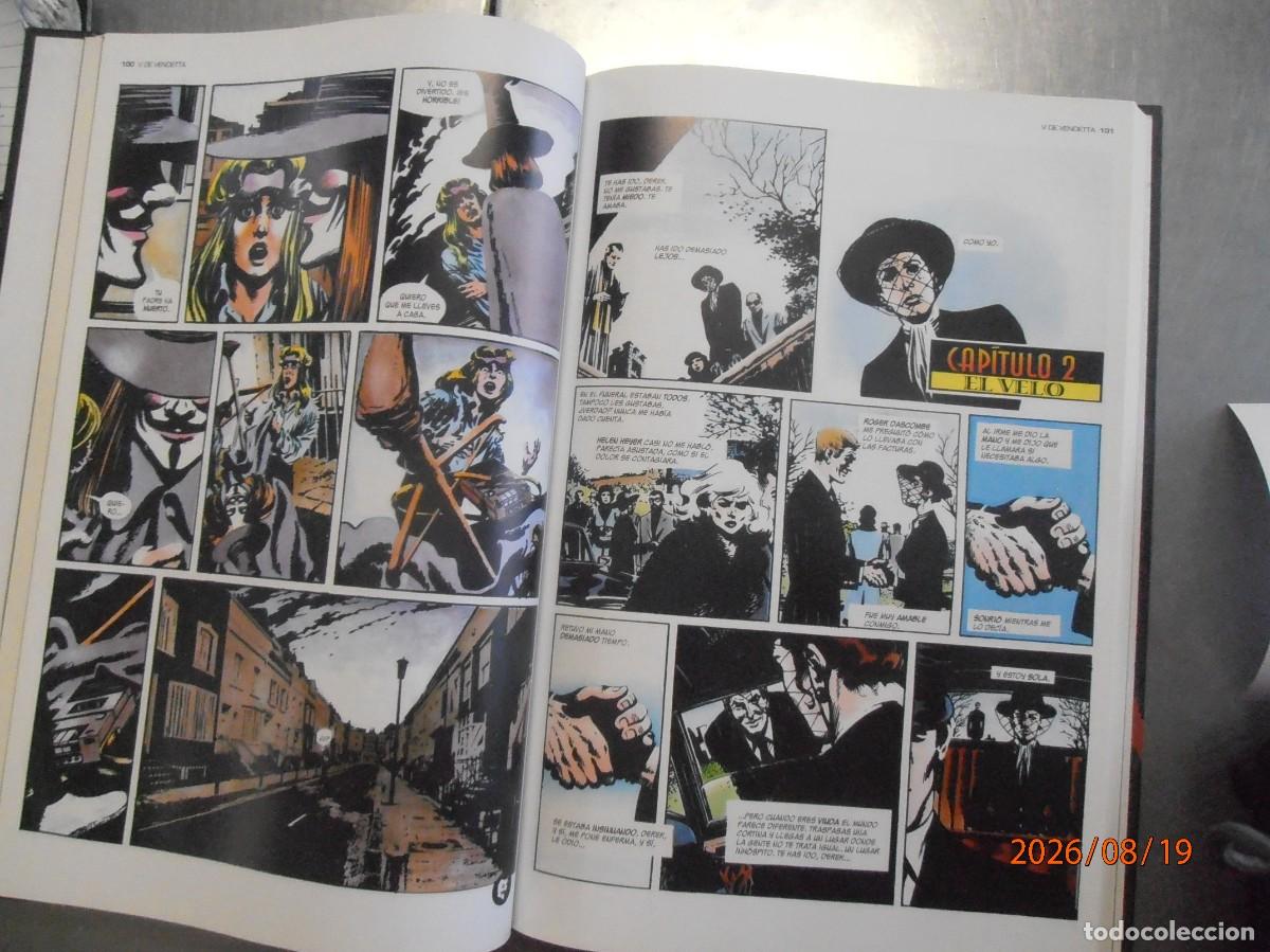 Libros de segunda mano: V de Vendetta - Alan Moore - David Lloyd - Foto 2
