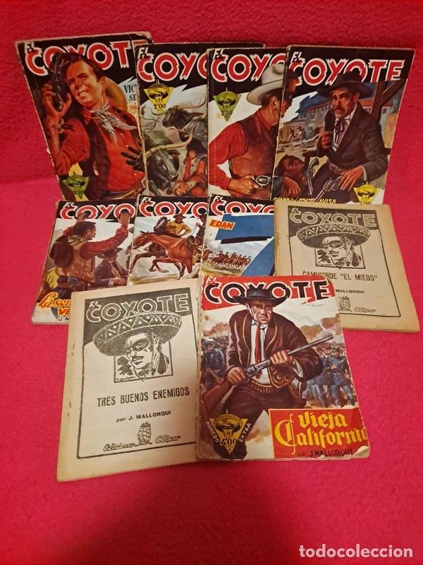 Libros de segunda mano: Lote novelas cl&aacute;sicas &rdquo;El Coyote&rdquo;