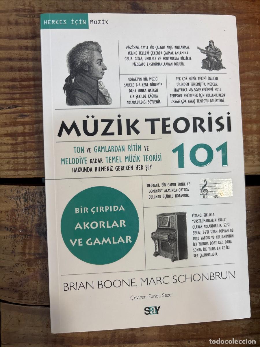 Libros de segunda mano: M&uuml;zik Teorisi 101; Bir Cirpida Akorlar ve Gamlar TRSAAA Brian Boone;Marc Schonbrun Idioma: Turco E
