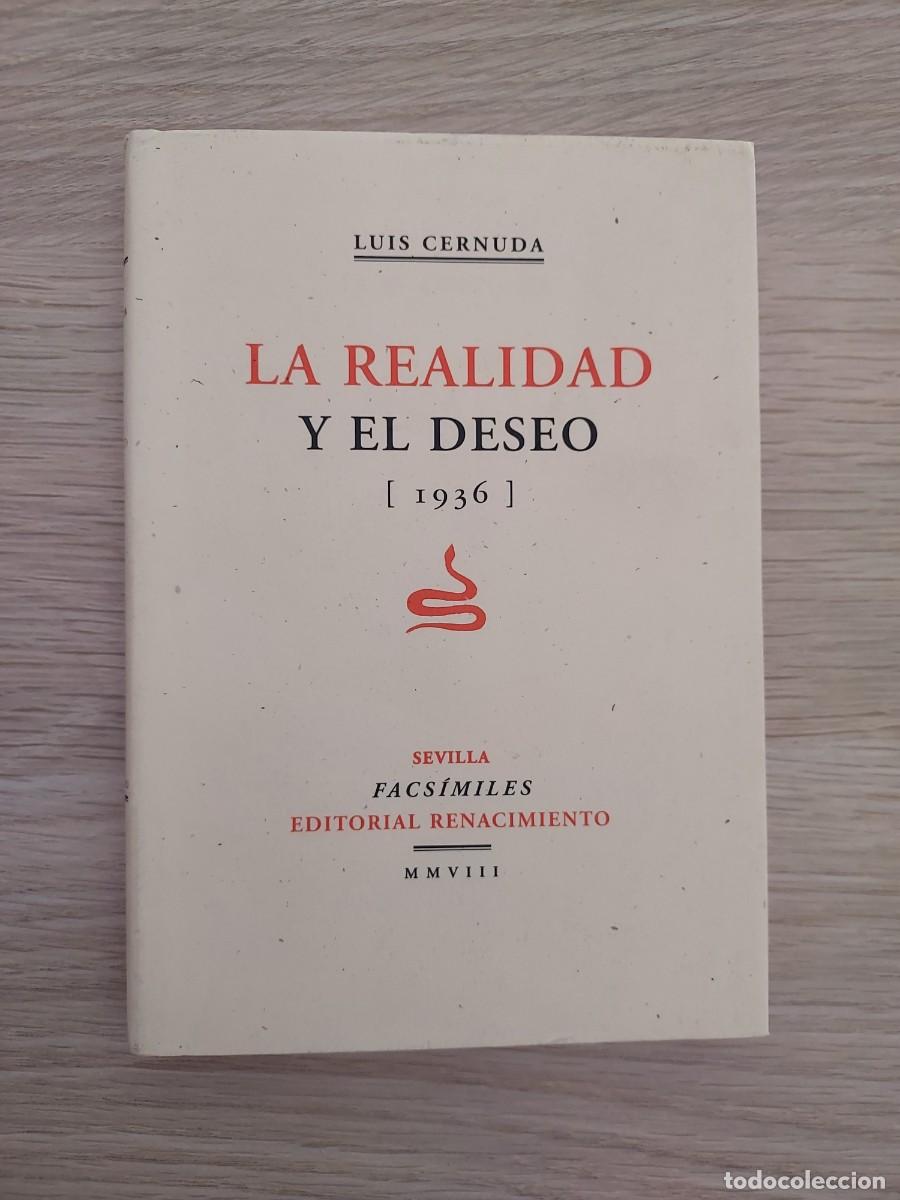 Libros de segunda mano: La realidad y el deseo (1936) - Luis Cernuda