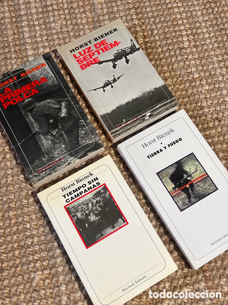 Gebrauchte B&uuml;cher: Tetralog&iacute;a de Gleiwitz (4 vol&uacute;menes) - Horst Bienek - Muchnik Editores (1986-1991)