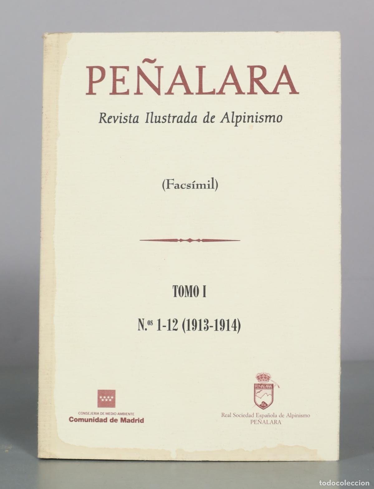 Libros de segunda mano: Pe&ntilde;alara - Revista Ilustrada de Alpinismo - Tomo I - Real Sociedad Espa&ntilde;ola de Alpinismo FACSIMIL