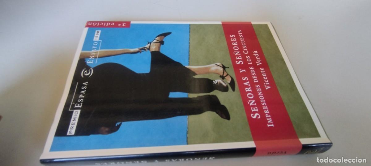 Libros de segunda mano: SE&Ntilde;ORAS Y SE&Ntilde;ORES / VICENTE VERDU / EVA 202 / ESPASA CALPE