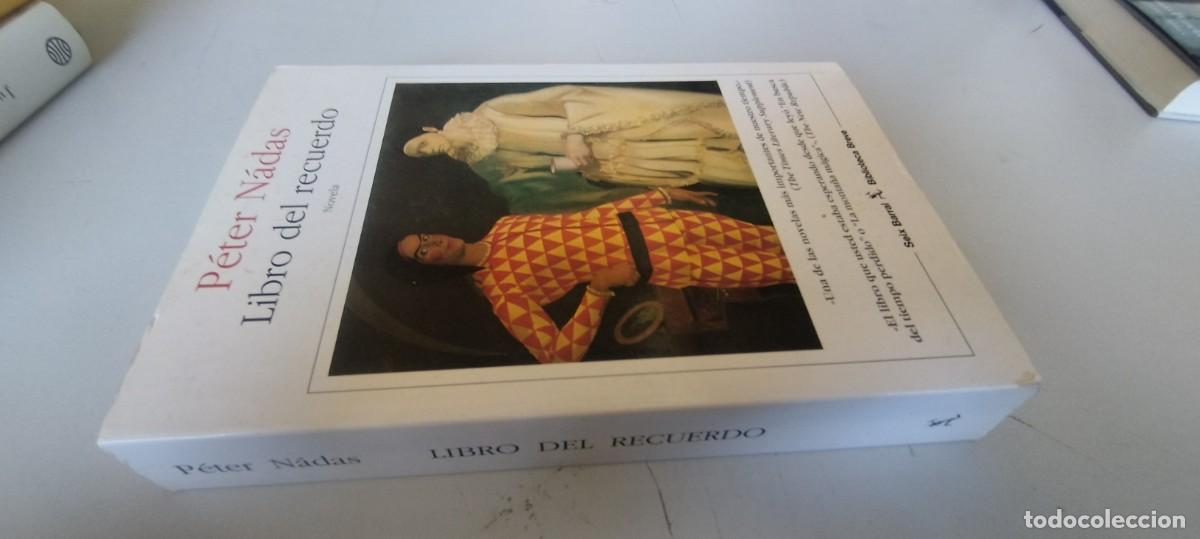 Libros de segunda mano: LIBRO DEL RECUERDO / PETER NADAS / EVA 202 / SEIX BARRAL